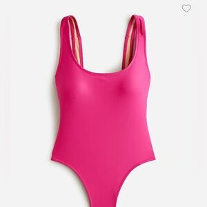 NWT J. Crew Heritage Scoopback One-Piece Swimsuit